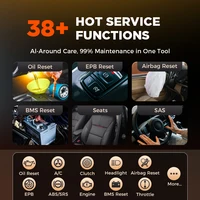 OTOFIX D1 LITE OBD2 เครื่องสแกนเนอร์เครื่องมือวินิจฉัยรถยนต์บลูทูธไร้สาย Bi-Directional Control OBD ยานยนต์เครื่องมือสแกน Active Test 4