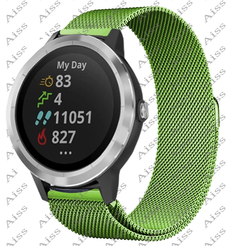Milanese Loop Smartwatch Wristband Bracelet - 20mm/22mm Strap