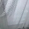 1PC Three Dimensional Floral New Product  Light Luxury Modern Living Room Bedroom Bay Window Floor To Ceiling White Gauze 1