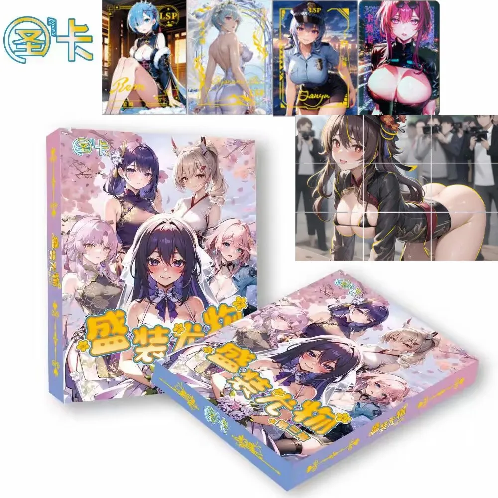 

New Goddess Story Collection Cards Splendid Attire 3 Booster Box Rare Bikini Puzzle Anime Table Playing Game Board Cards