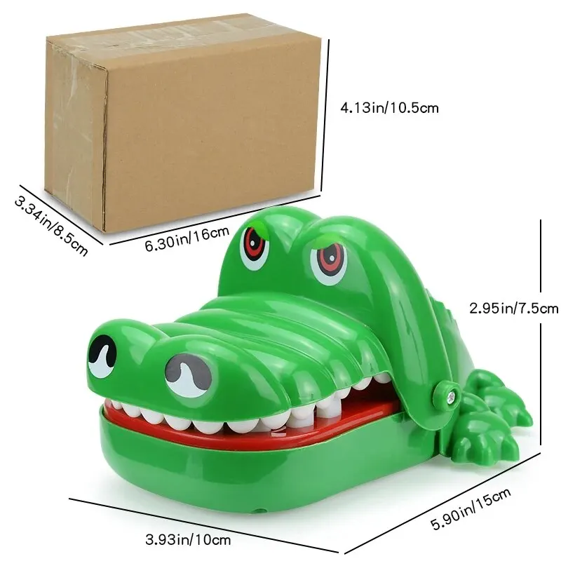 Crocodile Toys Crocodile Teeth Toys For Kids Alligator Biting Finger Dentist Games Funny For Party And Children Game Of Luck Pranks