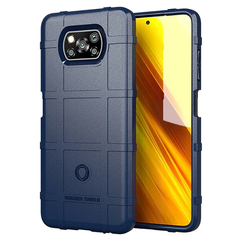 Rugged Shield Shockproof Silicone Phone Case - Soft TPU Protective Back Cover