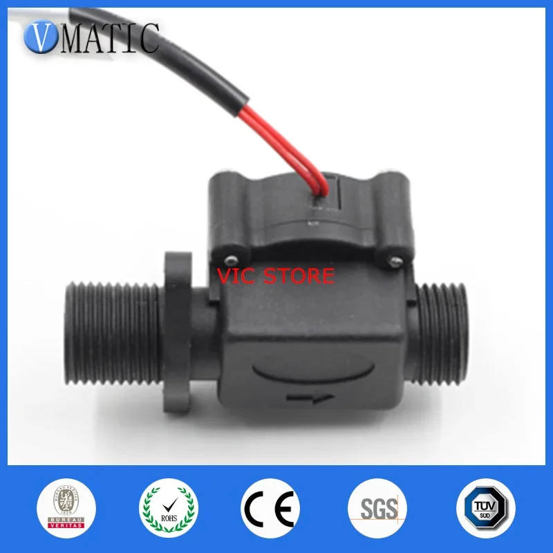 High Quality G1/2" Fuel Meter Gps Differential VC678 Electronic Reed Sensor Plastic Magnetic Water Flow Switch