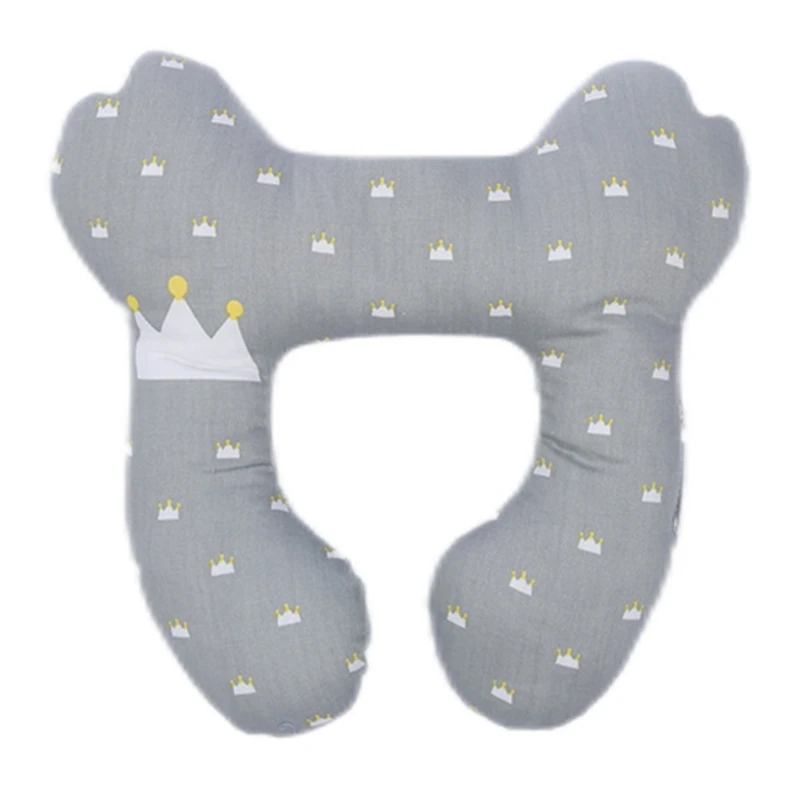 Soft & Breathable Headrest Pillow Cotton Pillow for Baby Stroller Easy to Clean Comfortable for Travel & Shopping