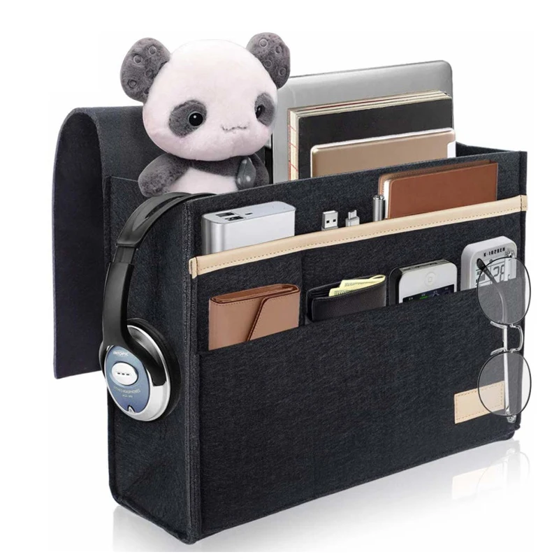 Storage Organizer Baby Bedside Storage Pocket Hanging Bed Organiser