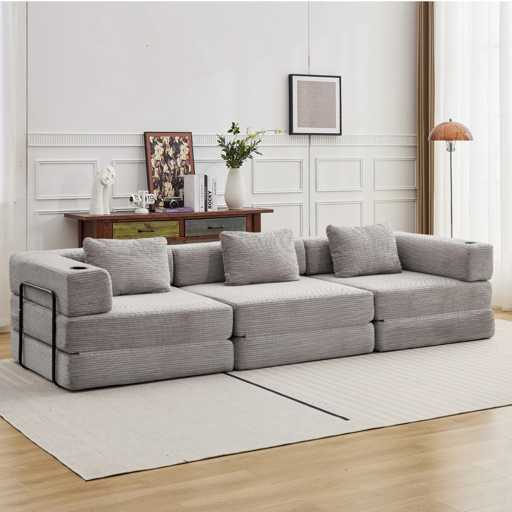 Sofa 3-osobowa z funkcją spania z EU za $441.11 / ~1644zł