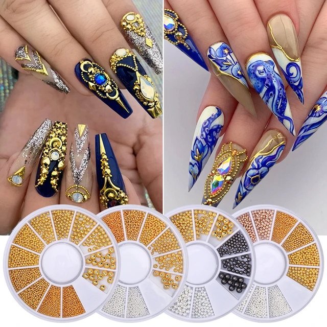 Nail Rhinestone Small Irregular Crystal Gems Beads Mixed Color Stone  Manicuring 3d Nail Art Decoration In Wheel Nail Accessories - Rhinestones &  Decorations - AliExpress