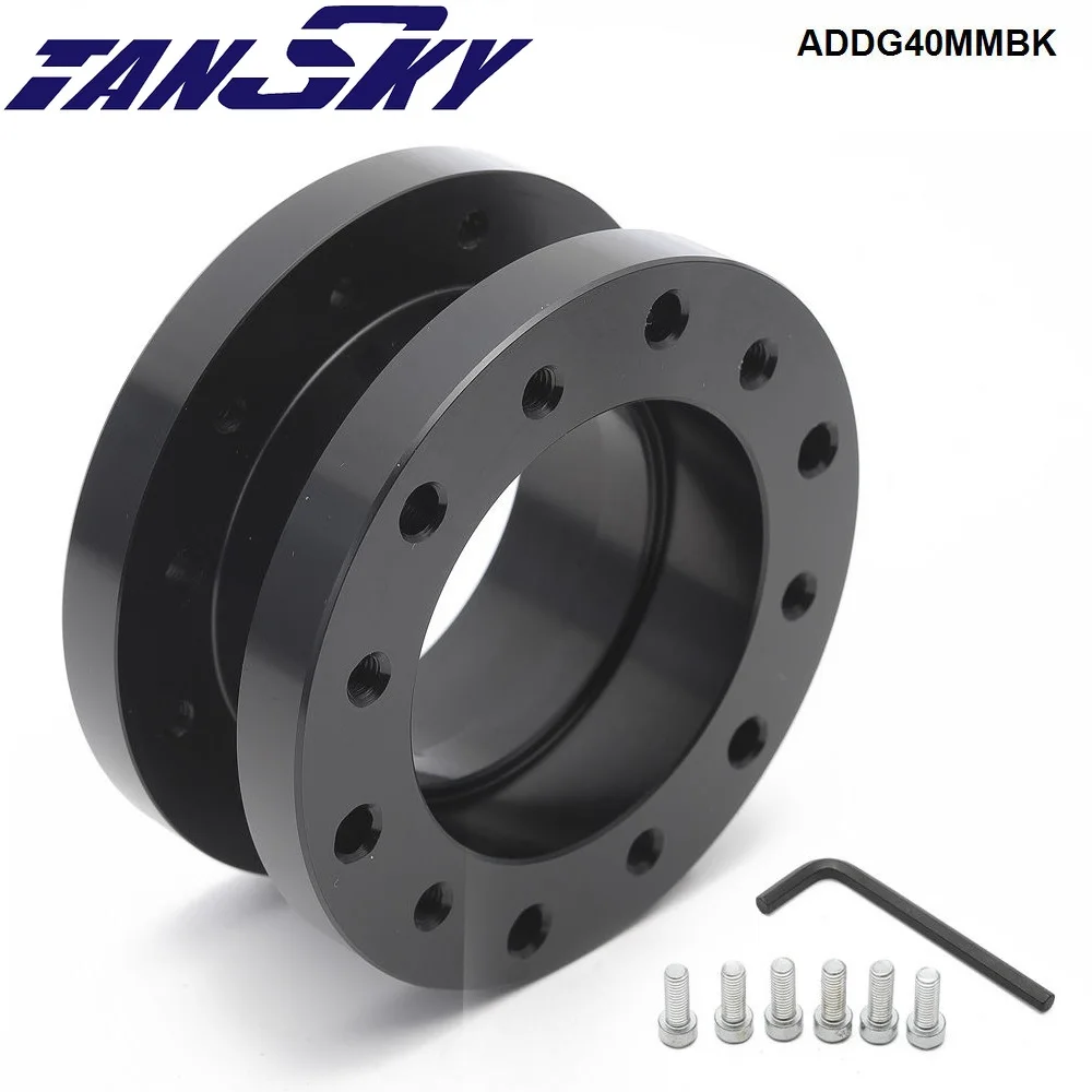Addco 40mm Alloy Steering Wheel Hub Boss Spacer Extender Fits Mostly