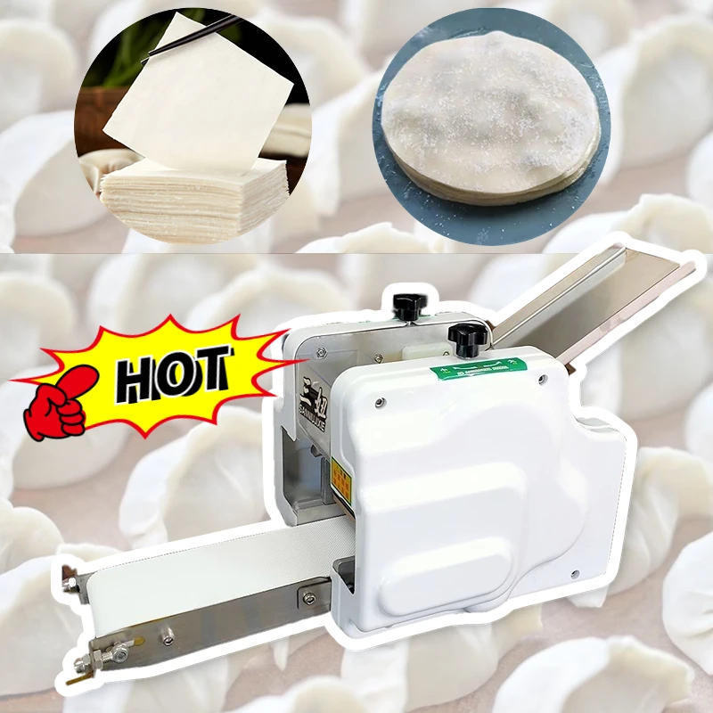 

2022 New Dumpling Machine Wrapper Pasta Dumpling Machine Maker Dough Rolling Machine Wonton Wrapper Noodle Press Dough Roller