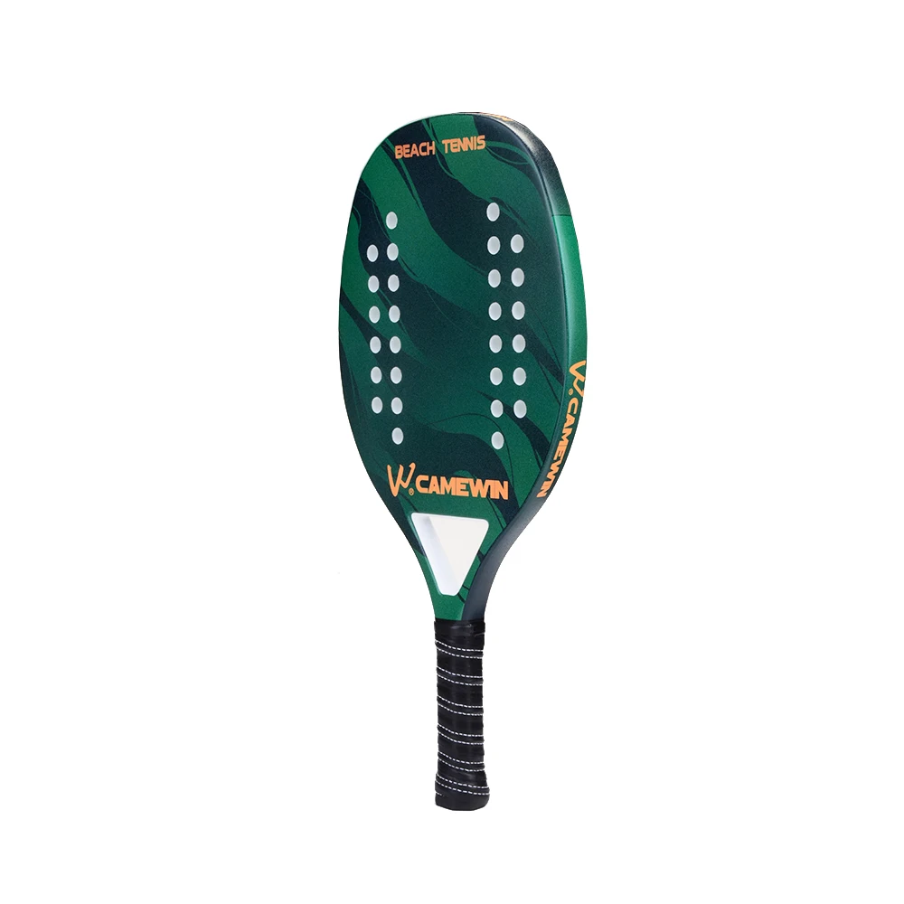 High Quality Carbon and Glass Fiber Beach Tennis Racket with Racquet Protective Bag Cover Balls and Backpack