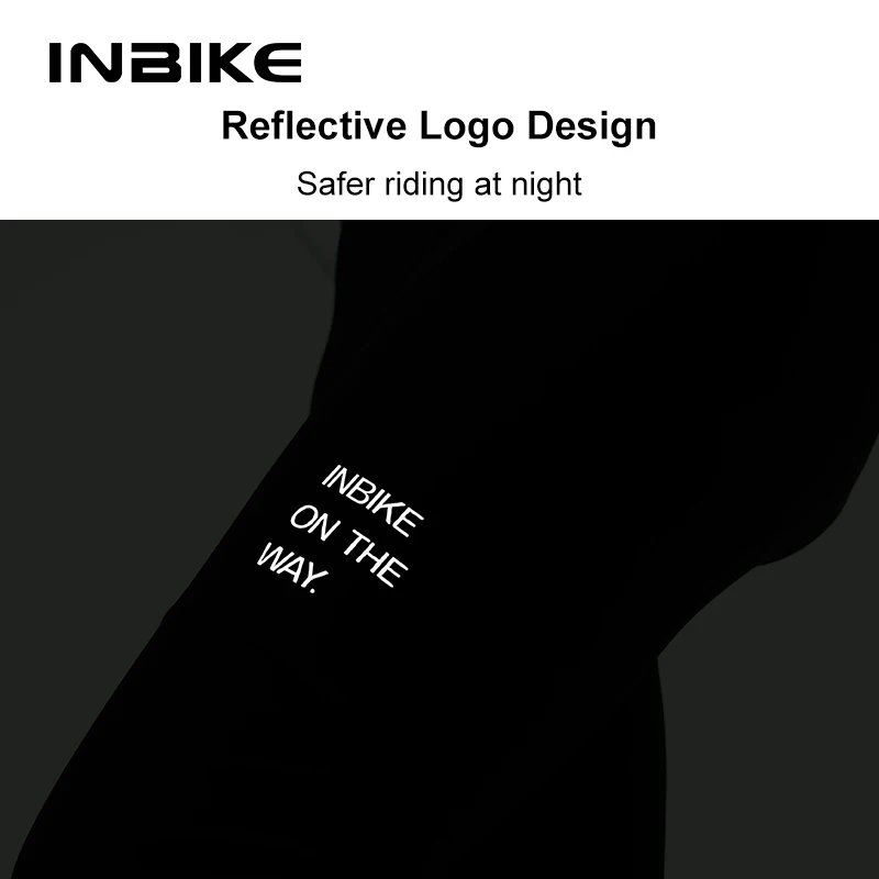 Cycling Pants INBIKE Winter Women's Windproof Warm Fleece Bicycle Pants Road Bike Trousers Reflective with Pockets