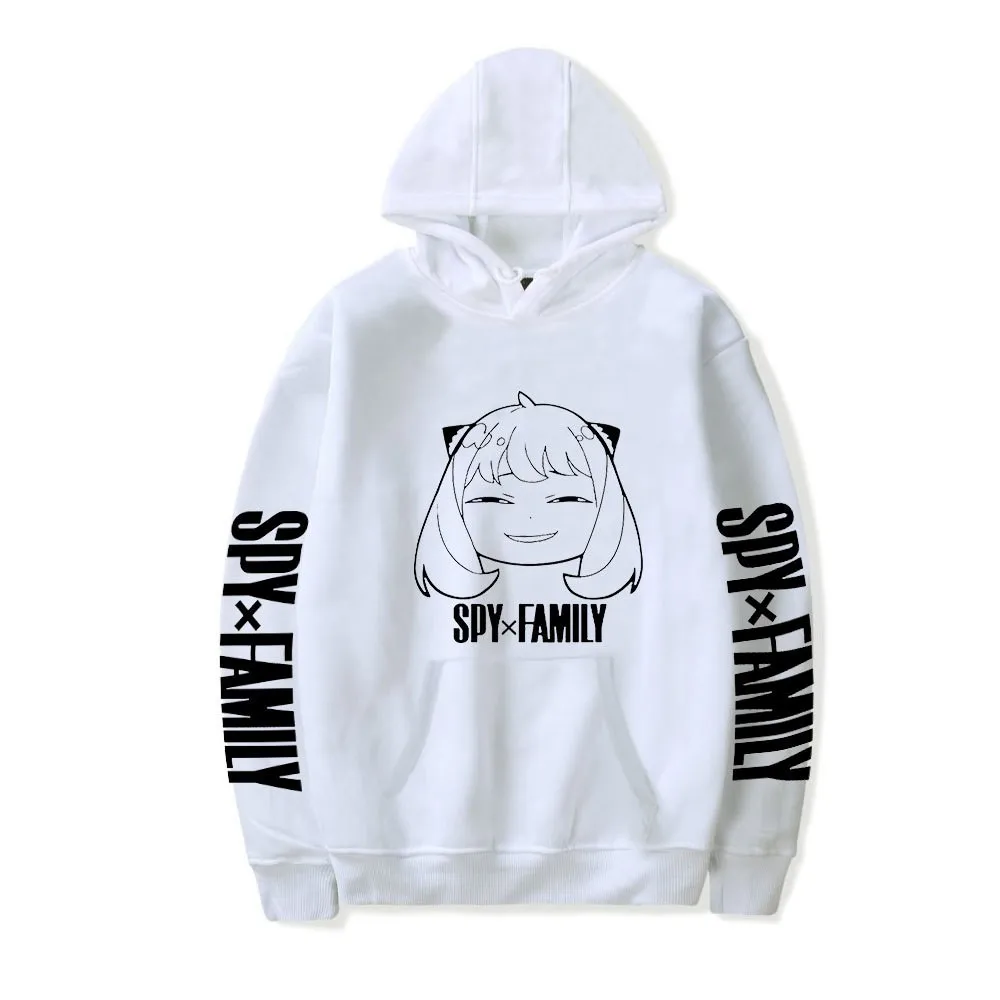 

Spy X Family Anya Smug Print Hoodie Men Women Clothes Crew Neck Harajuku Streetwear Grunge Wear Khak Sweatshirts Dropshipping