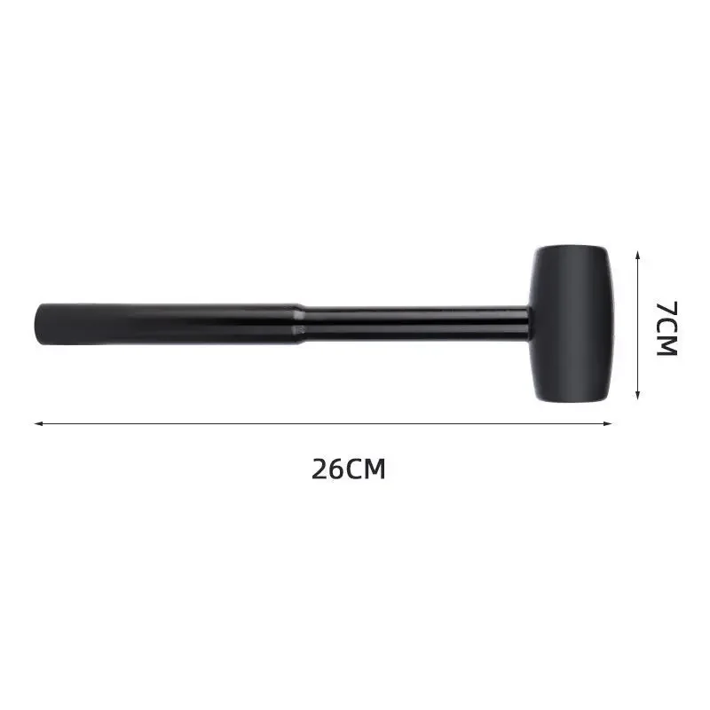 Installation Hammer Woodworking Tool Installation Hammer Home Fitment Tools Portable Household Plastic Mallet For Outdoor Car Repair Woodworking Door Floor Tile