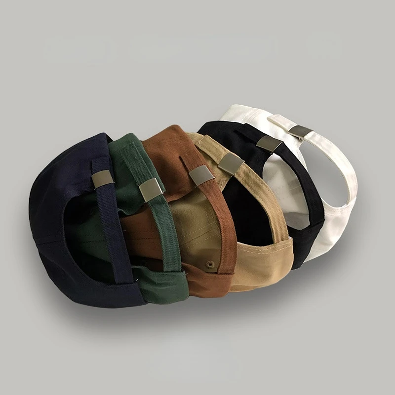 Bonés de beisebol ajustáveis unissex casuais de algodão chapéus de sol para homens e mulheres moda cor sólida esportes snapback chapéus bonés de sol_voghion.com