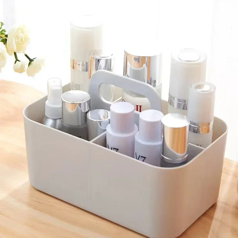 Multi-functional Desktop Organizer and Cosmetics Storage Box