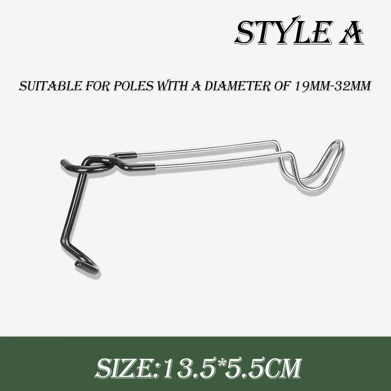 5 Ganci Per Torcia E Lampada Da Ormeggio In Acciaio Inox - Per Barche, Yacht E Tende