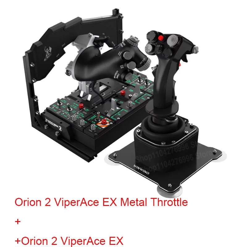 WINWING Orion 2 ViperAce EX メタルスロットル & NOrion 2 ViperAce