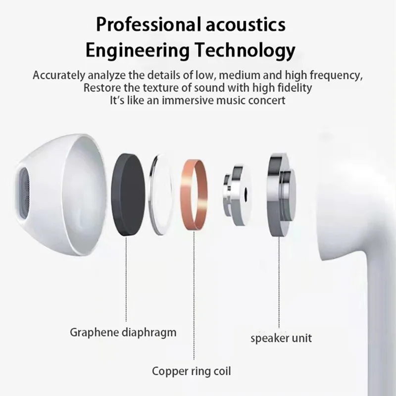 #Air Pro 6 TWS Wireless Headphones with Mic Fone Bluetooth Earphones Sport Running Headset for Apple iPhone Xiaomi Pro6 Earbuds 3