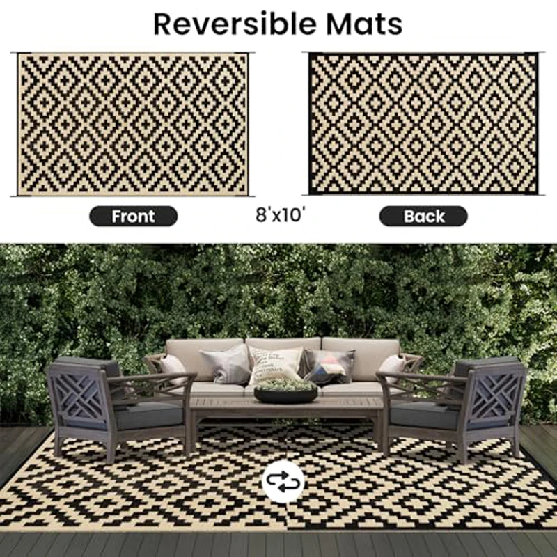Reversible Plastic Rugs/ Carpet 6