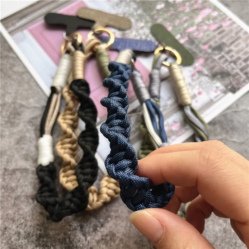 Handmade Luxury Phone Charm and Wrist Strap Keychain Accessory