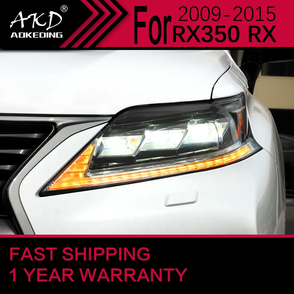 

Автомобильные фары для Lexus RX300, светодиодный ные фары 2009-2015, RX200T, RX270, RX350, фары головного света, ДХО, Проекционные линзы, автомобильные аксессуары