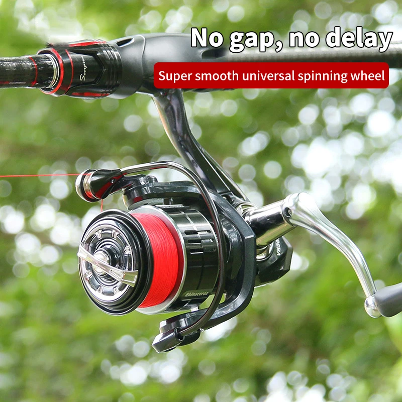 Fishing Reel 2000-7000 Max Drag 15KG Spinning Reels Metal Spool