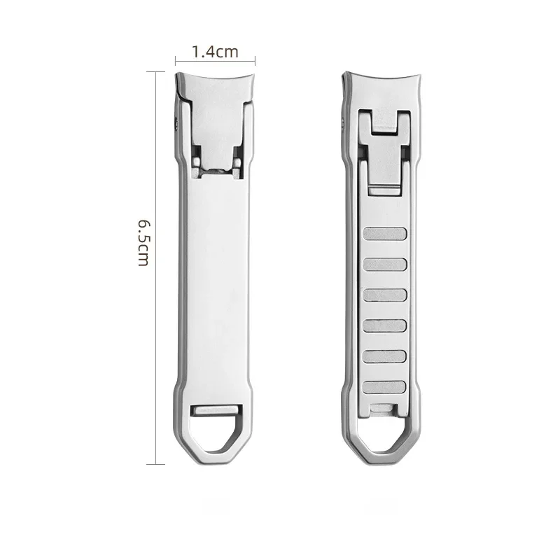 Ultra-Thin Nail Clippers Collapsible Portable Travel Fingernail Keychain Nail Scissors Cutter Stainless Steel Manicure Tools nail clipper,nail clippers