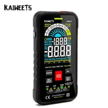 KAIWEETS KM601 9999 Counts Digital Multimeter1000V 10A Tester Meter Ohm Hz Capacitance REL True RMS AC DC DMM Multitester