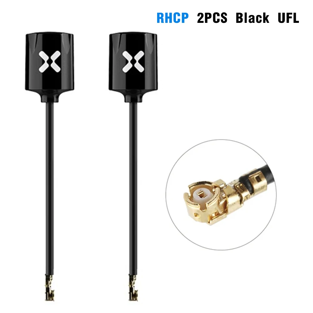2PCS RHCP UFL Black