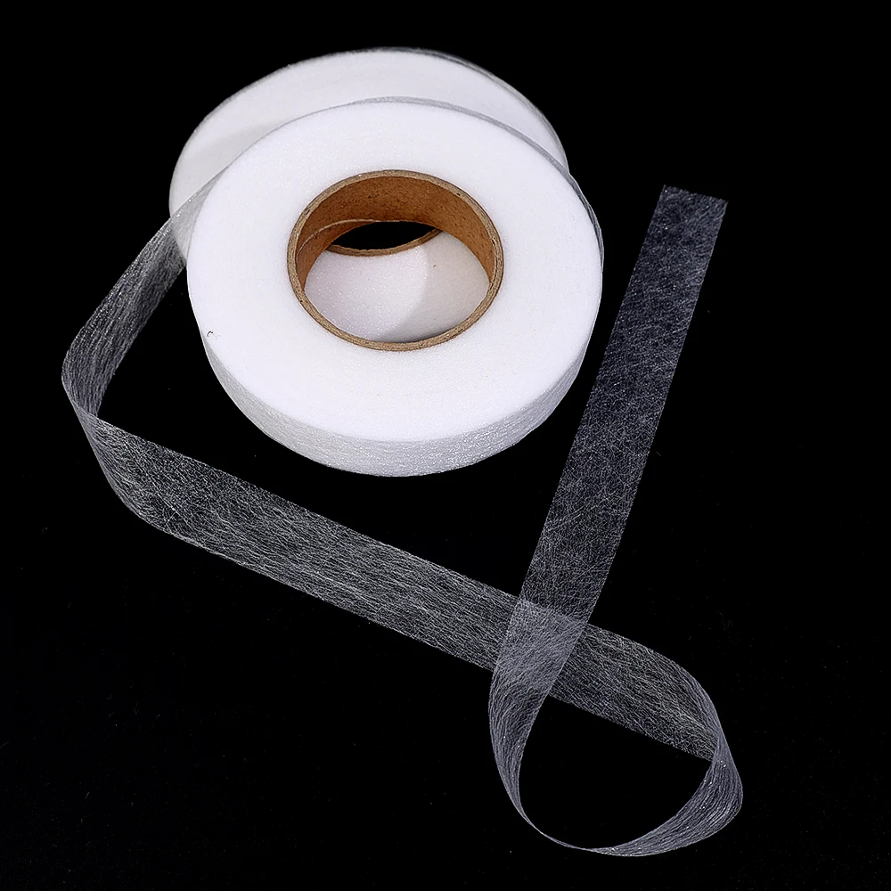 60 Meter Double-sided Interlining Adhesive Fabric Clothes Apparel Iron On Hem Tape Interlining Web DIY Crafts Sewing Accessories