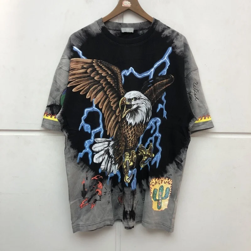 

Men Luxury New 2023 Eagles Cactus Jack Astroworld T Shirts T-Shirt Hip Hop Skateboard Street Cotton T-Shirts Tee Top #a419