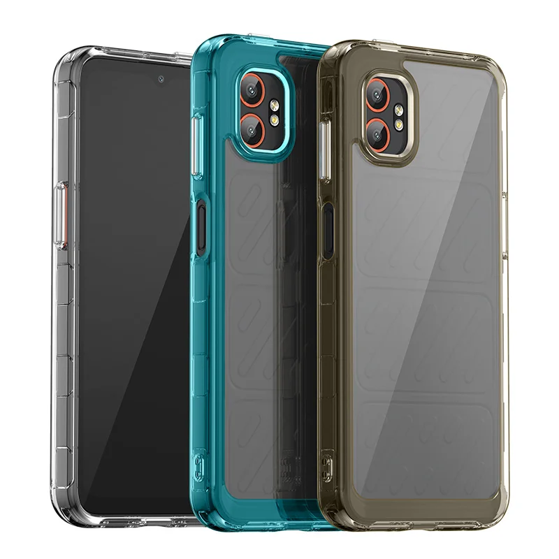 Transparent Shockproof TPU+PC Case for Samsung Galaxy XCover7 Pro