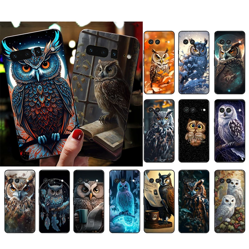 

Owl Phone Case For Google Pixel 8 7 Pro 7A 7 6A 6 Pro 5A 4A 3A Pixel 4 XL Pixel 5 6 4 3 3A XL