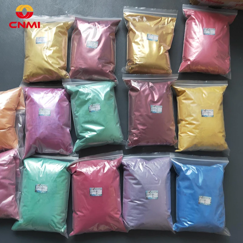 

500g Colorful Pearlescent Powder Pigment Car Paint Nail Polish Mica Nail Glitter Pearl Powder Tye Dye Soap Epoxy Resin Pigment