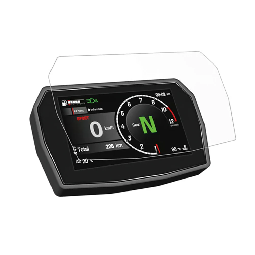 2025 파니갈레 V2/S 오토바이 스크래치 클러스터 스크린 대시보드 보호 필름 (두카티 스트리트파이터 V2/S 2025용) - 계기판 필름