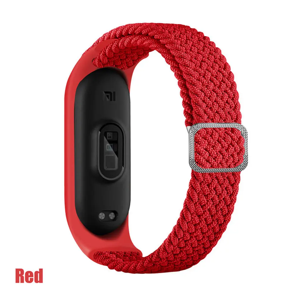 Braided Elastic Nylon Adjustable Solo Loop Wristband