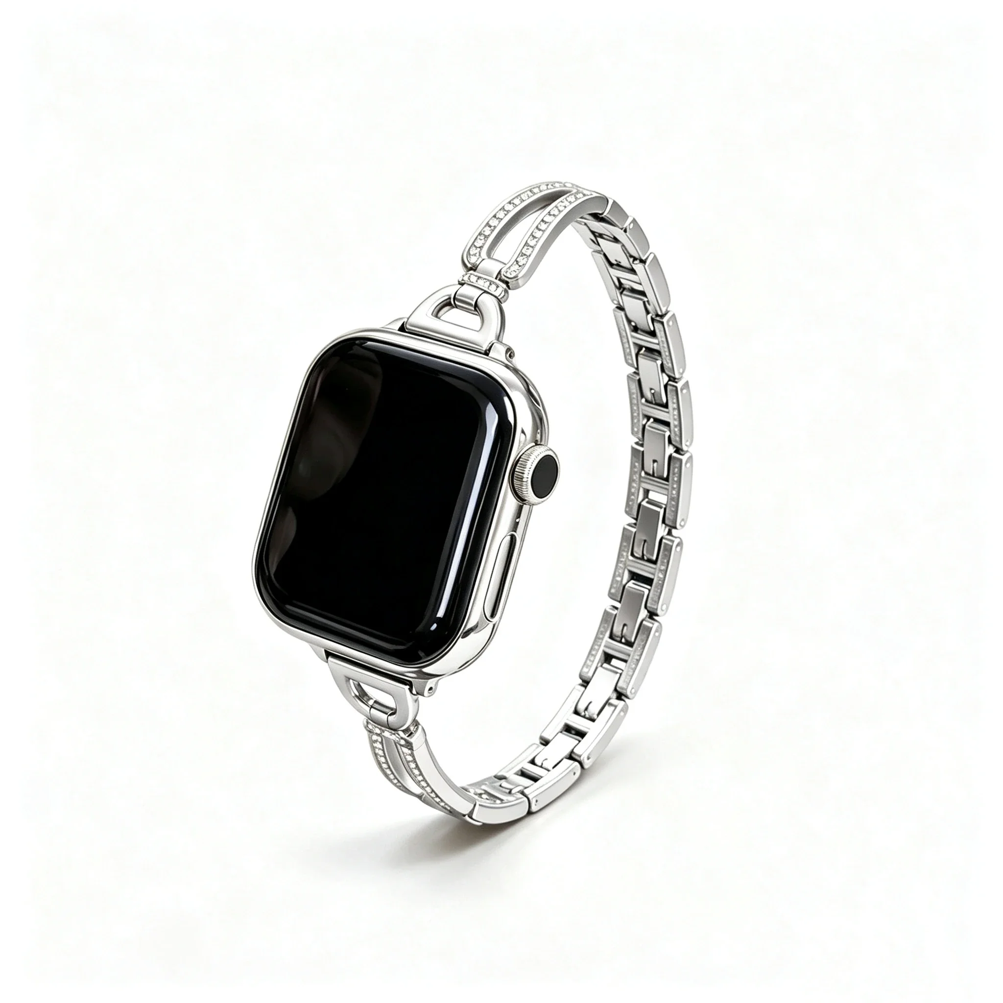 Elegant Bling Stainless Steel Strap