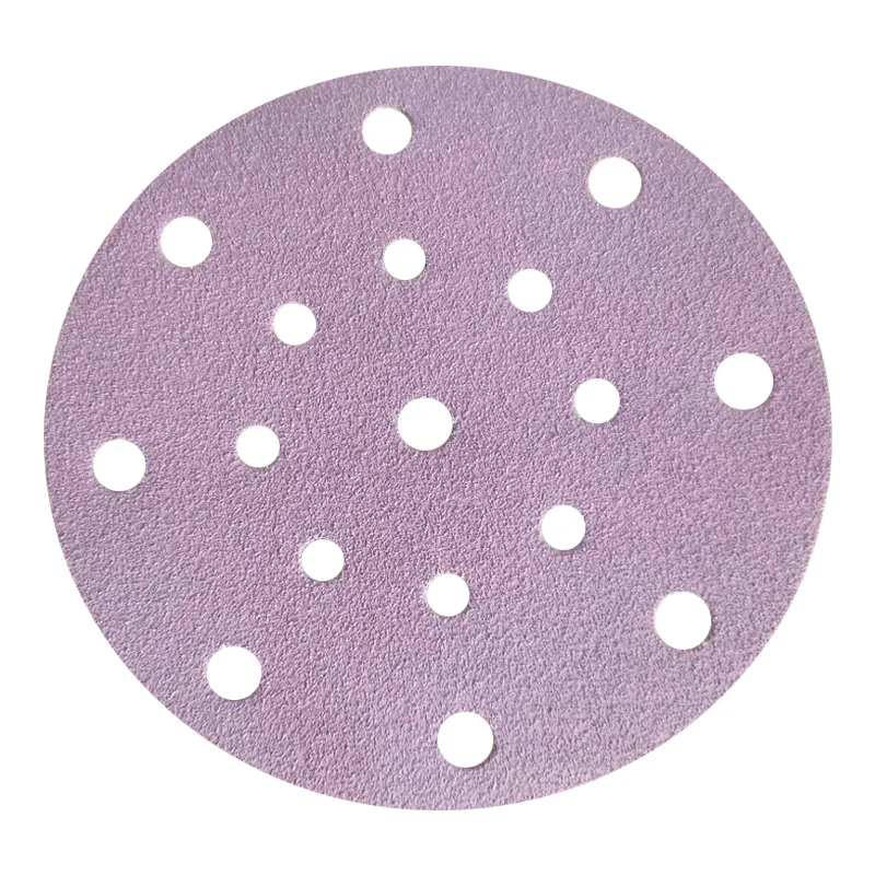 SandpaperAbrasive6Inches150mm17HoleZirconiumCorundumCeramic
