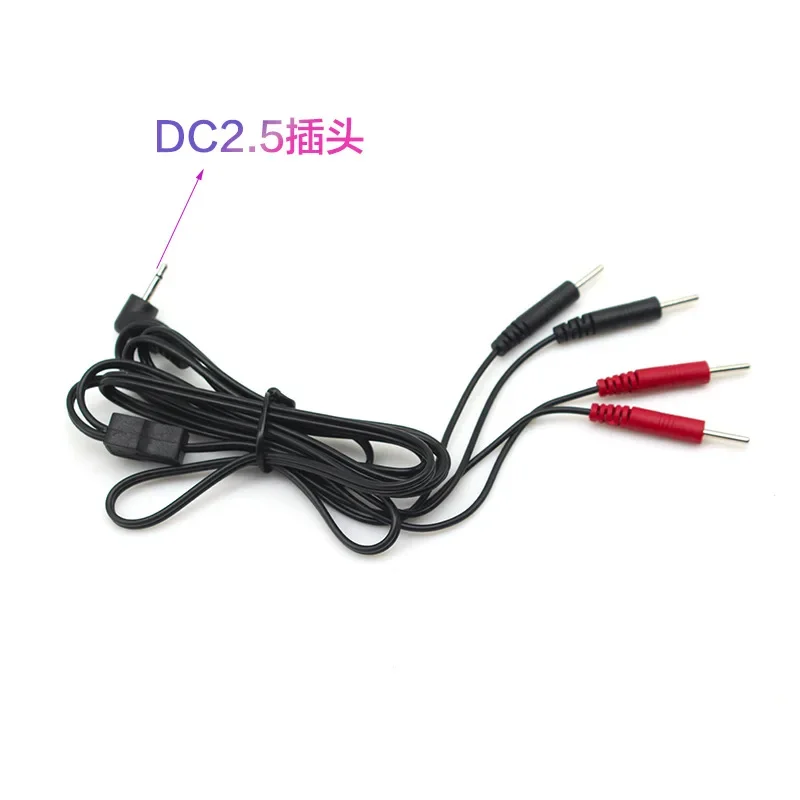 Electric Shock Anal Plug Electro Sex Toys Accessory 4 Pin Wire Accessories Adult Electrical Stimulation Cable For Penis Ring