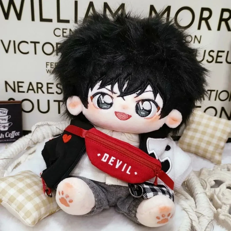 

Anime Detective Conan Matsuda Jinpei 20cm Nude Body Plush Doll Toys Soft Stuffed Plushie a6250