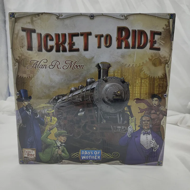 

New Board Games Ticket To Ride Cards Series Euro First Journey Friends Party Play Cards Game Plot Collection Toys Gifts