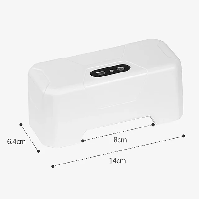 Touchless Smart Toilet Flush, botão automático, sensor infravermelho inteligente, interruptor impermeável no toque para casa 6