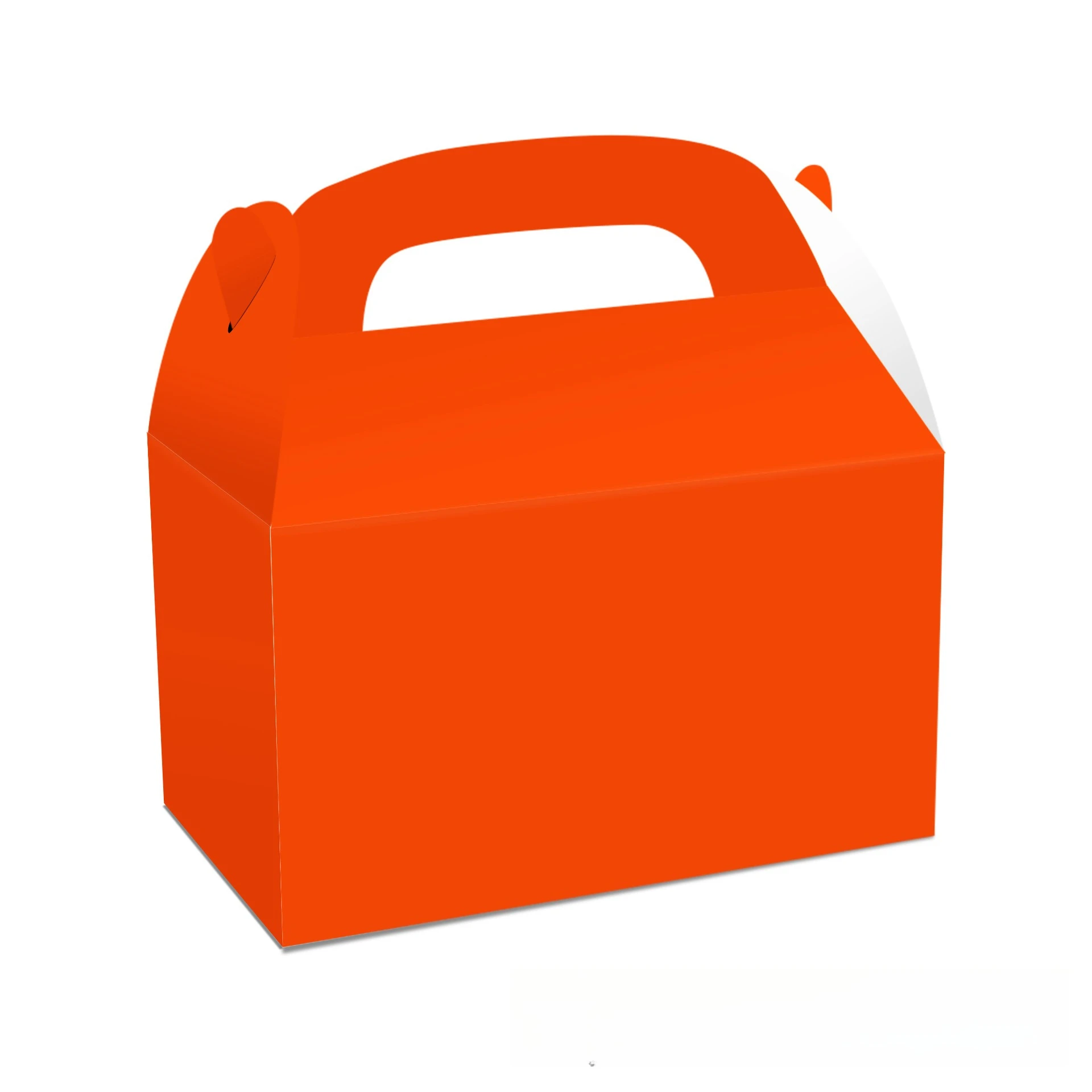 Einfarbige Papier-Süßigkeitenbox, Geburtstagsgeschenk-Verpackungsbox, Süßigkeitentüte, Hochzeitsgeschenk, Geburtstagsparty-Dekoration, Handgehaltene Geschenkbox