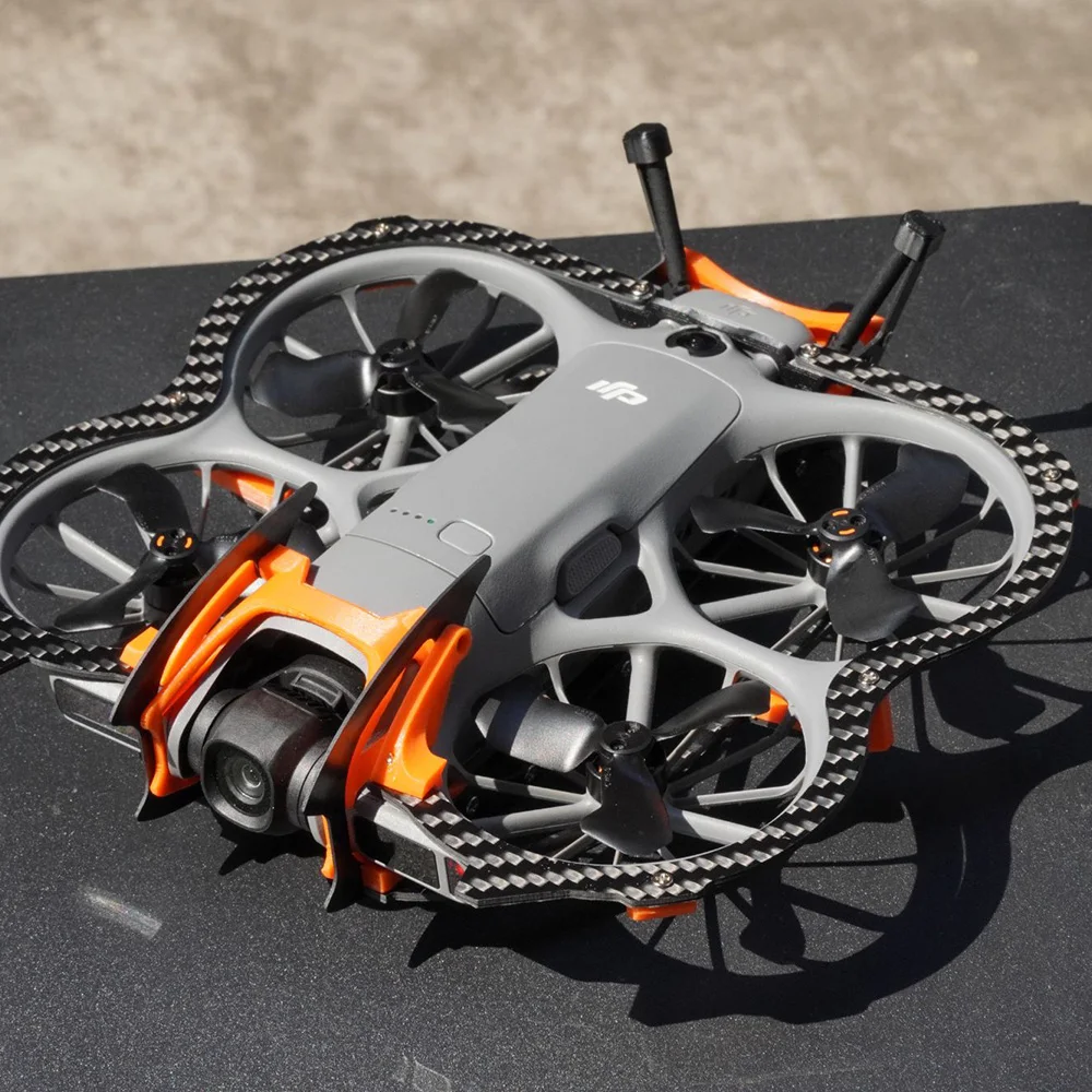 Protection complète en fibre de carbone pour DJI Neo 2 360°