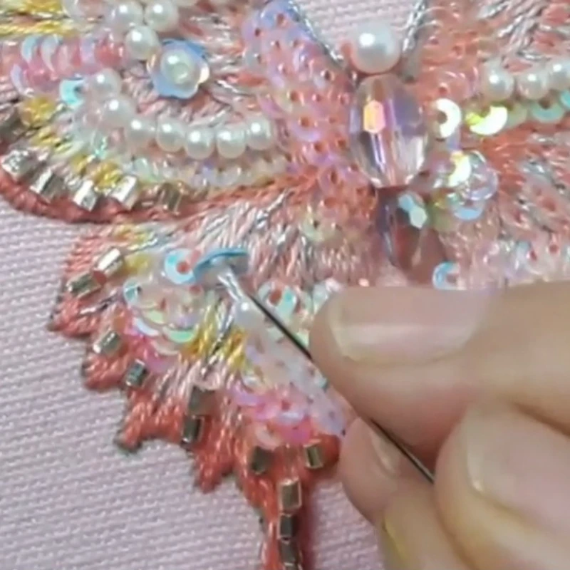 Hand Embroidered Butterfly DIY Material Pack for Beginners