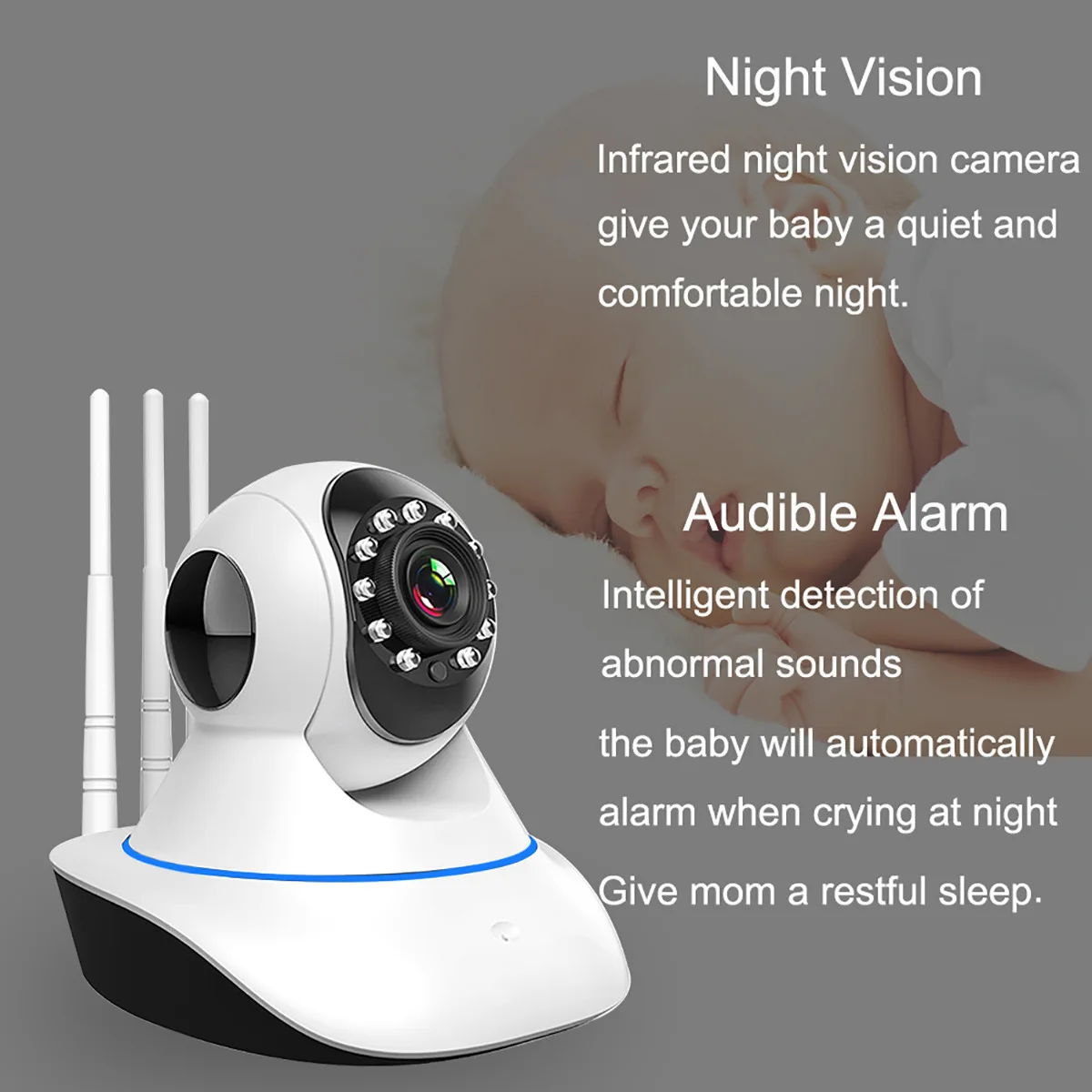  PTZ IP  ī޶, AI ޸ӳ̵  ,   ̺ , Yoosee V380, Carecam , 2MP, 1080P