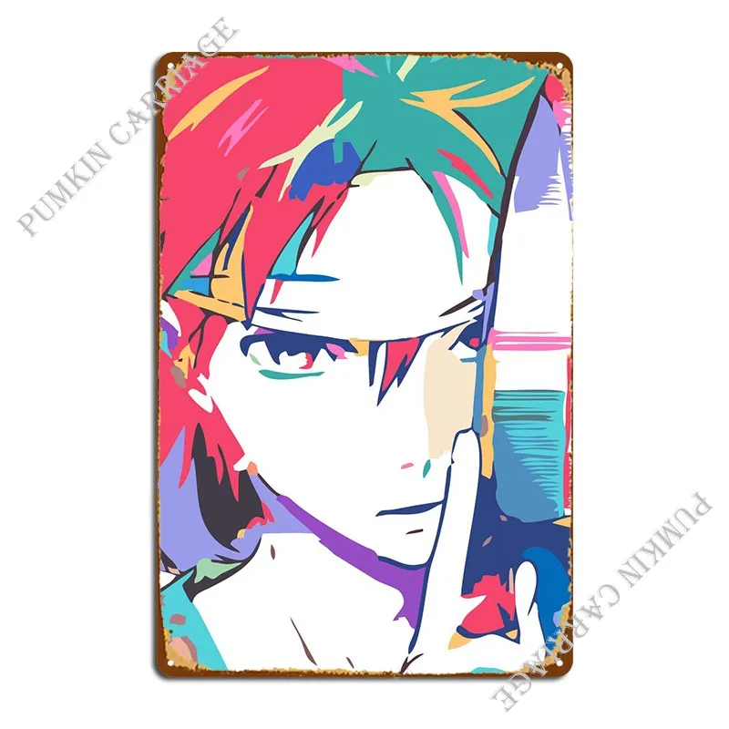 

Yukihira Souma Metal Sign Printing Wall Decor Wall Plaque Plaques Tin Sign Poster