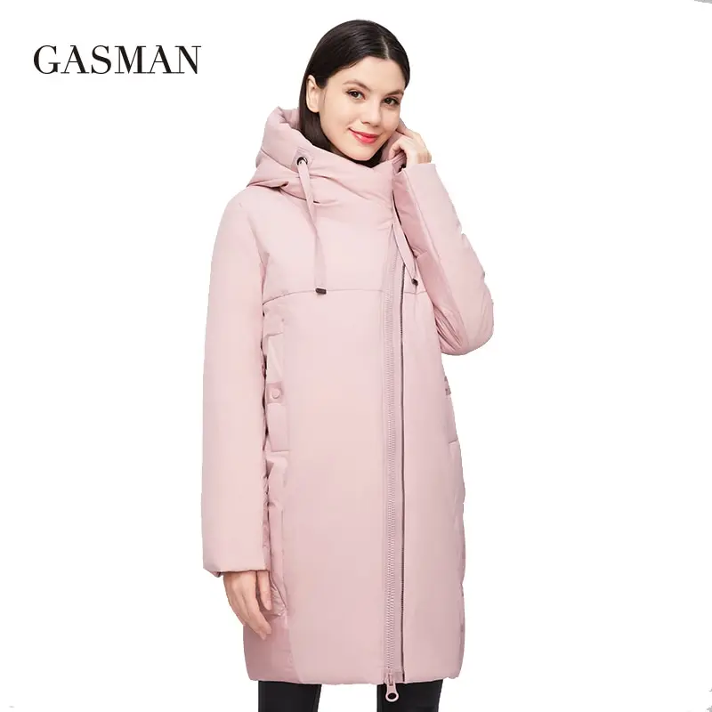 Clearance! Farjing Women Winter Sale Warm Coat Hooded Thick Warm Slim Jacket Long Overcoat Coats For Women On Sale 