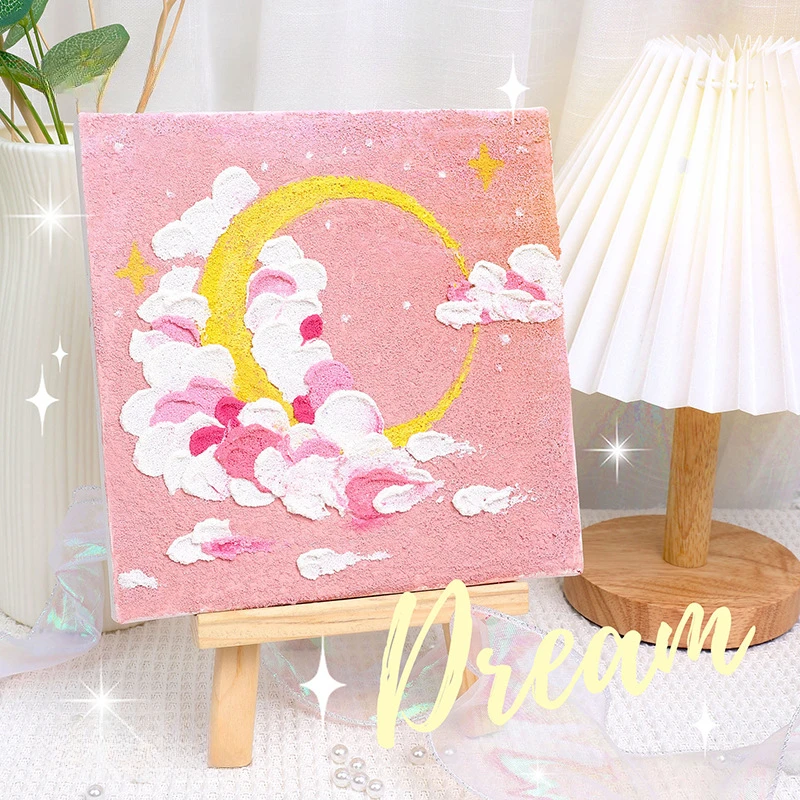 Acrylic Texture Painting Set for DIY Coloring and Art
