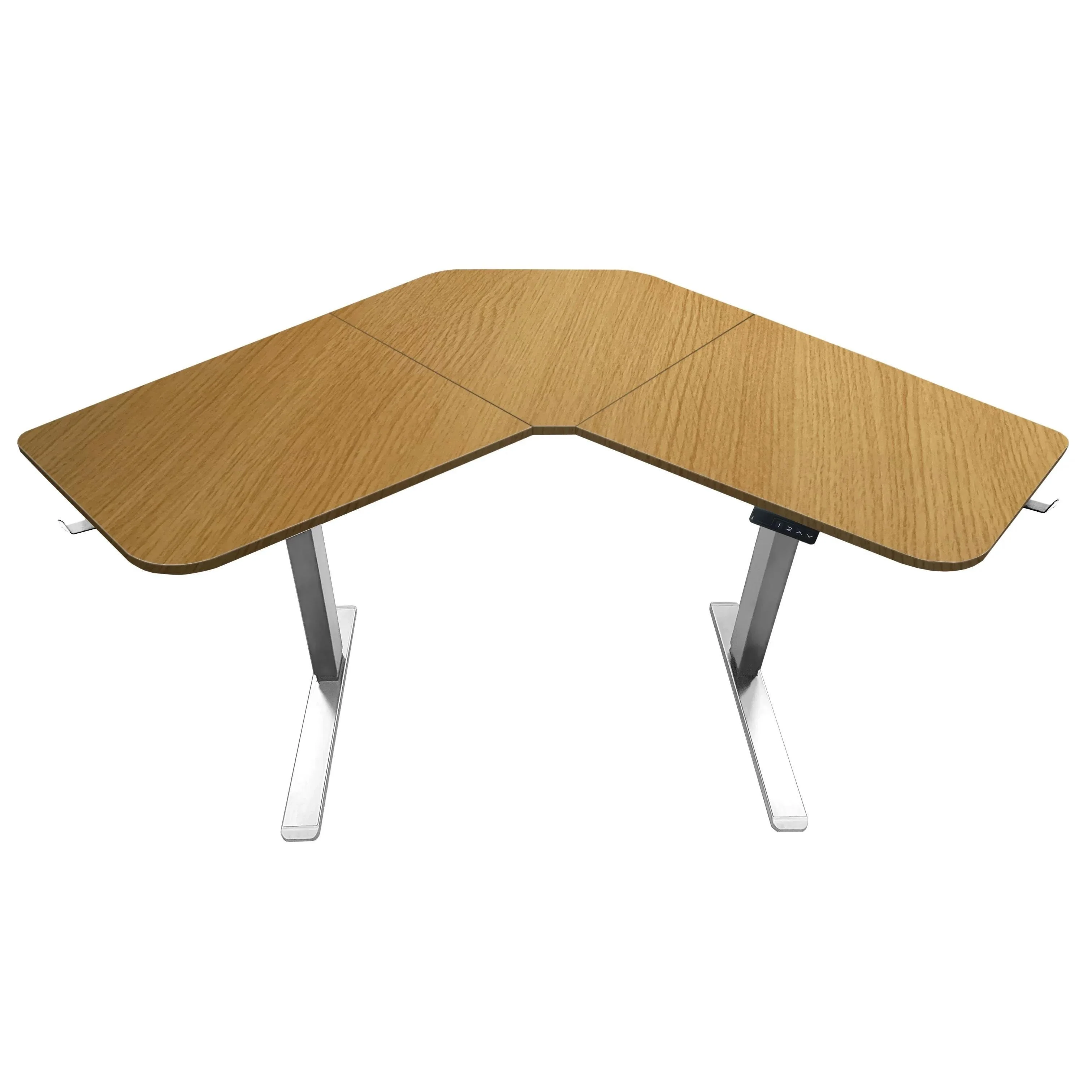 שולחן הרמה חשמלי שולחן עבודה בצורת לימוד esports standup פינת מחשב שולחן עבודה בית משרד ישיבה גובה-שולחן מתכוונן